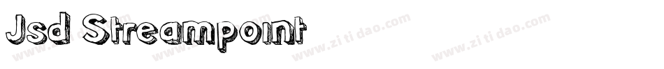 Jsd Streampoint字体转换